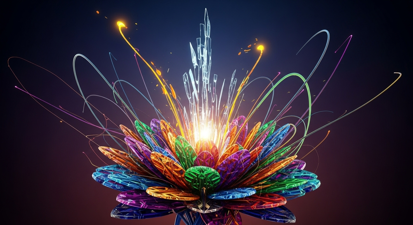 Vibrant editorial photograph for music industry article